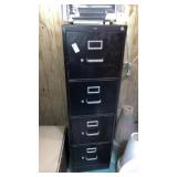 4-drawer file cabinet & craft contents