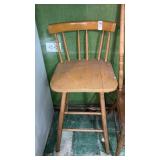 Vintage wooden stool