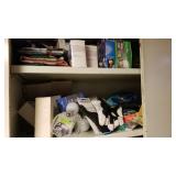 Contents of basement cabinet