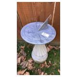 Sundial & Concrete stand