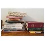 Lot of cookbooks