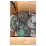 Box of heavy duty casters