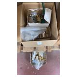 Brass thread by pex fittings and valves