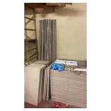 Large lot of shelves and hardware