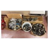 Galvanized and black iron pipe fittings