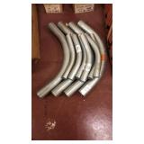 Metal conduit elbows