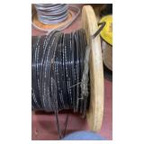 Spool of black electrical wire