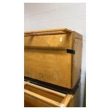 5ft wide x 2 1/2 ft high wooden cabinet