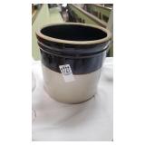 Bi color 1 gal crock