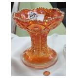 Carnival glass candy dish great shape