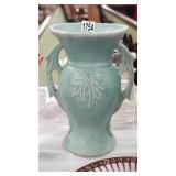 Vintage Jade green McCoy vase