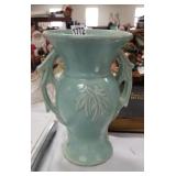 Vintage green Jade colored McCoy vase