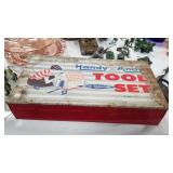Handy Andy tool set with tools