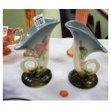 Pair of Hull vases