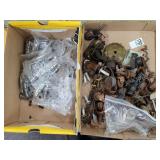 Hardware approx 40 new self closing hinges &