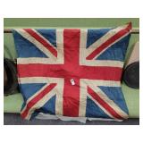 Aged union jack 32x36" Check the number