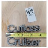 Cutlass / Cruiser auto emblems