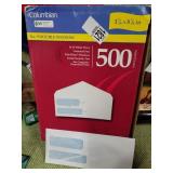 box of window business envelopes