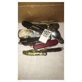 Collection of pocket knives