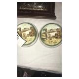 2 vintage Reno paper weights