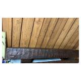 Barn beam shelf nice faux 54 inches long