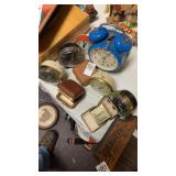 Lot of alarm clocks