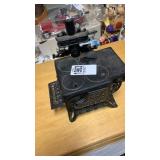 Vintage queen stove bank