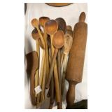 18th and 19th Somerset County carved spoons and