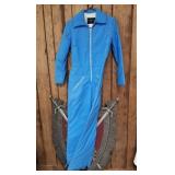 NOS vintage Head blue size 12 ski suit