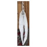 NOS vintage Head size 32 reg white ski bibs