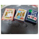 3 new decks of cards