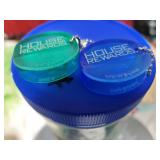 Container of key rings appear new