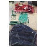 New lands end cap large blue sweatpants two