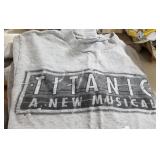 Titanic a New Musical t shirt size S