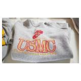 USMC sweatshirt size youth XL