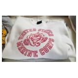 USMC  sweatshirt size Small