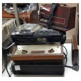 Answering machine, tape player, CD player & clock