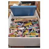 Box lot of Ball cards mostly baseball