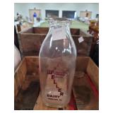 Weller dairy Johnstown milk bottle