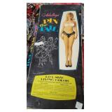 Adult pin the "tail" party game