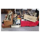 Over 150 lbs tools, nails, nuts & bolts, screws,