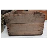 Wooden orchard box