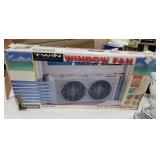NIU Twin window fan in box