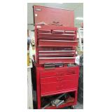 Stackable Craftsman tool box chuck full of  lot