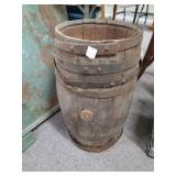 1/4 barrel keg  approx 12" dia 21" tall