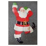 Vintage jointed card board Santa