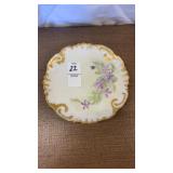 France decorative flower plate 6 inches