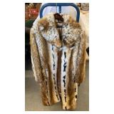 Pamela McCoy fur replica coat size small