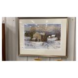 Ralph Clemenson original watercolor 38"x30"