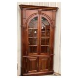 Pennsylvania House corner cupboard 81" tall